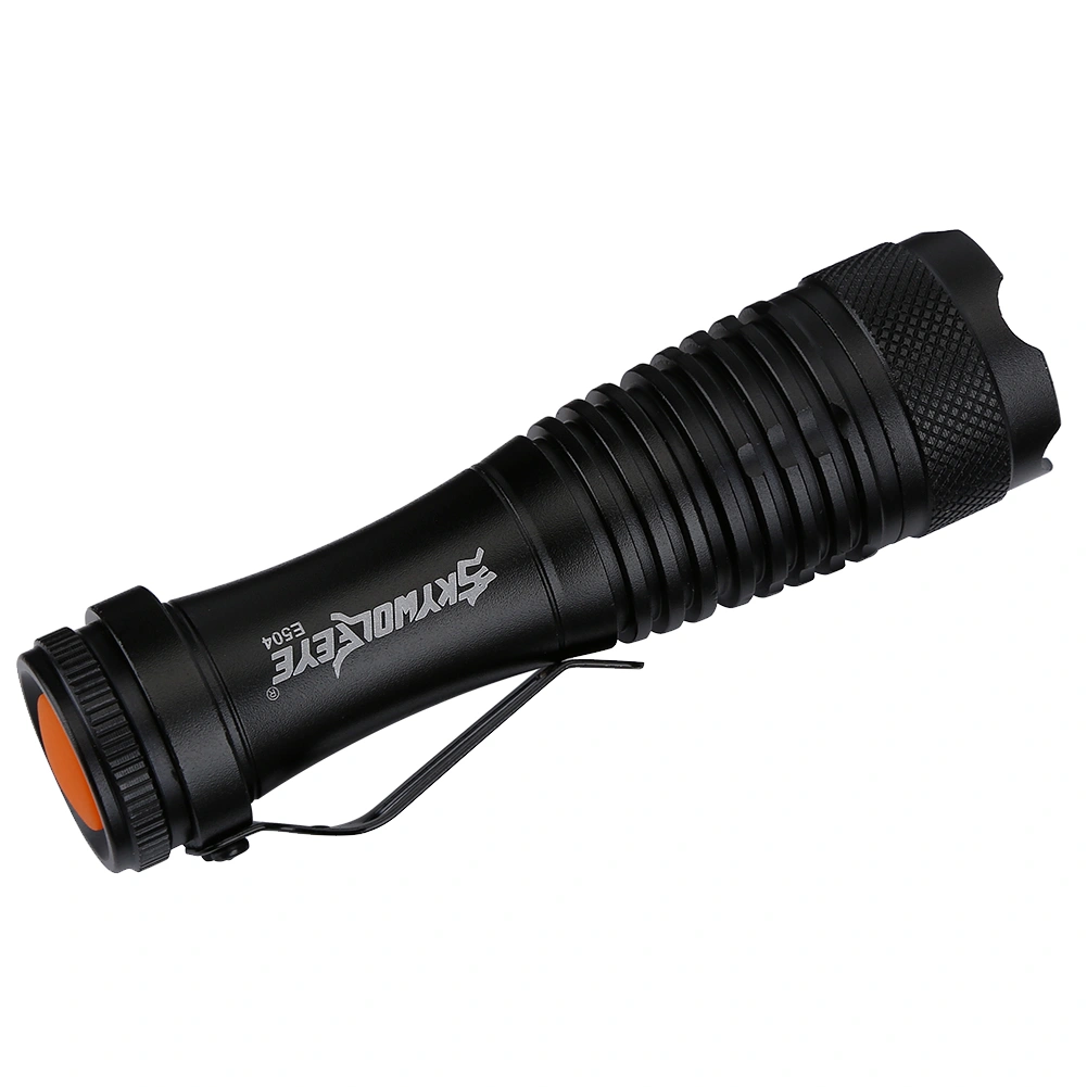 Mini Portable Aluminium Alloy Zoomable Focusing Ultra Bright LED Flashlight Torch