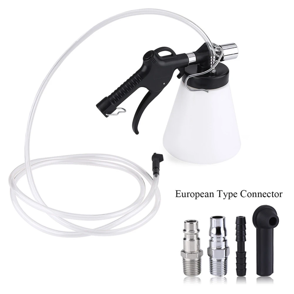 Car Brake Bleeder Bleeding Fluid Change Kit Air Pneumatic Garage Vacuum Tool European Type