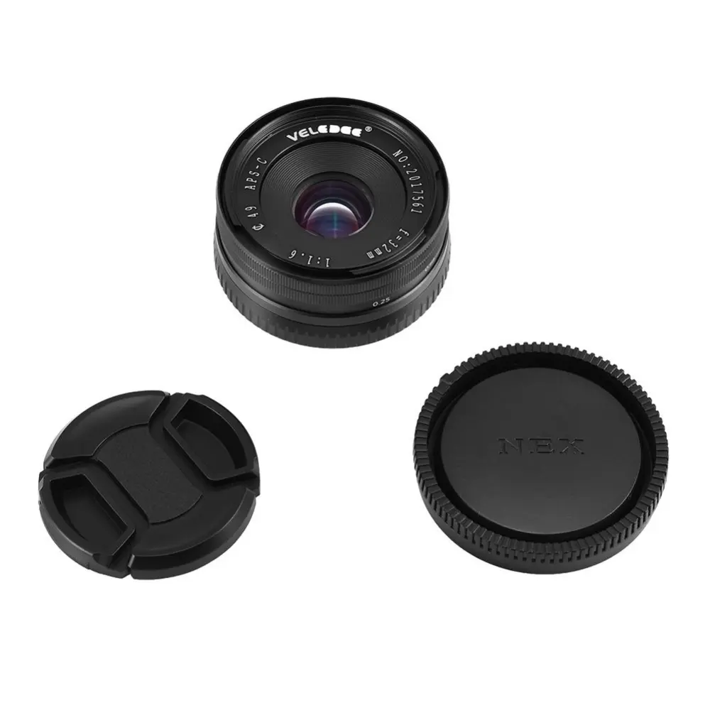 32mm f/1.6 Large Aperture Manual Focus APS-C Camera Lens for SONY E Mount