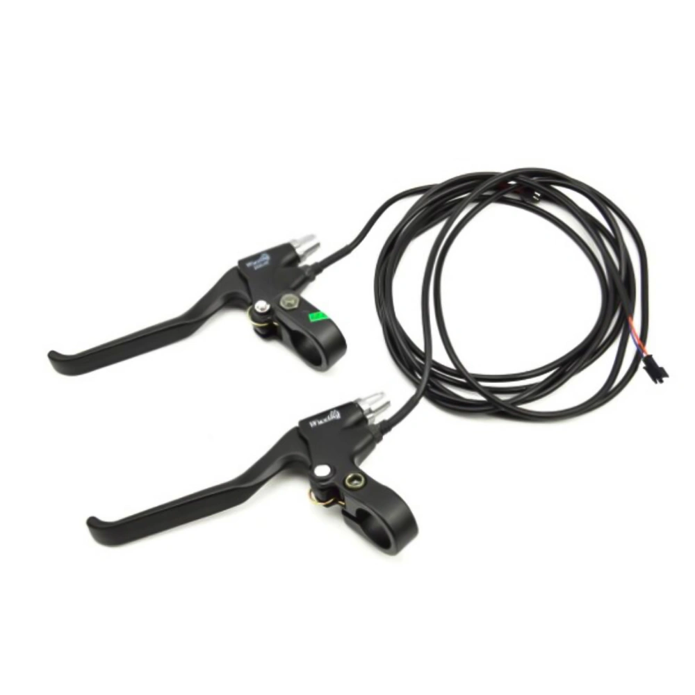 1 Pair Durable 2 Wires Left&Right E-Bike Bicycle Electric Brake Lever Replacement Parts