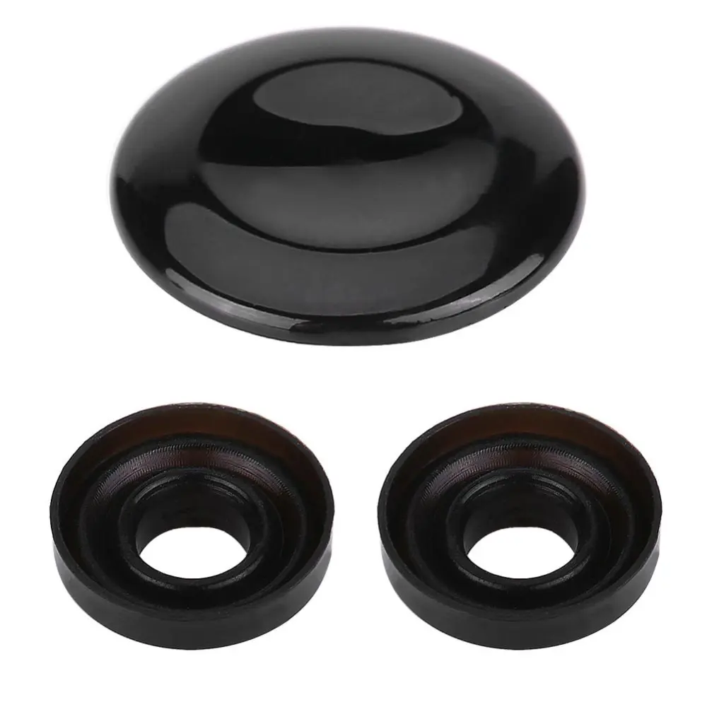 Joystick Center Button Cover MMI Knob Repair Kit for Audi A4 A5 A6 Q5 Q7 S5 S6 Paint Black