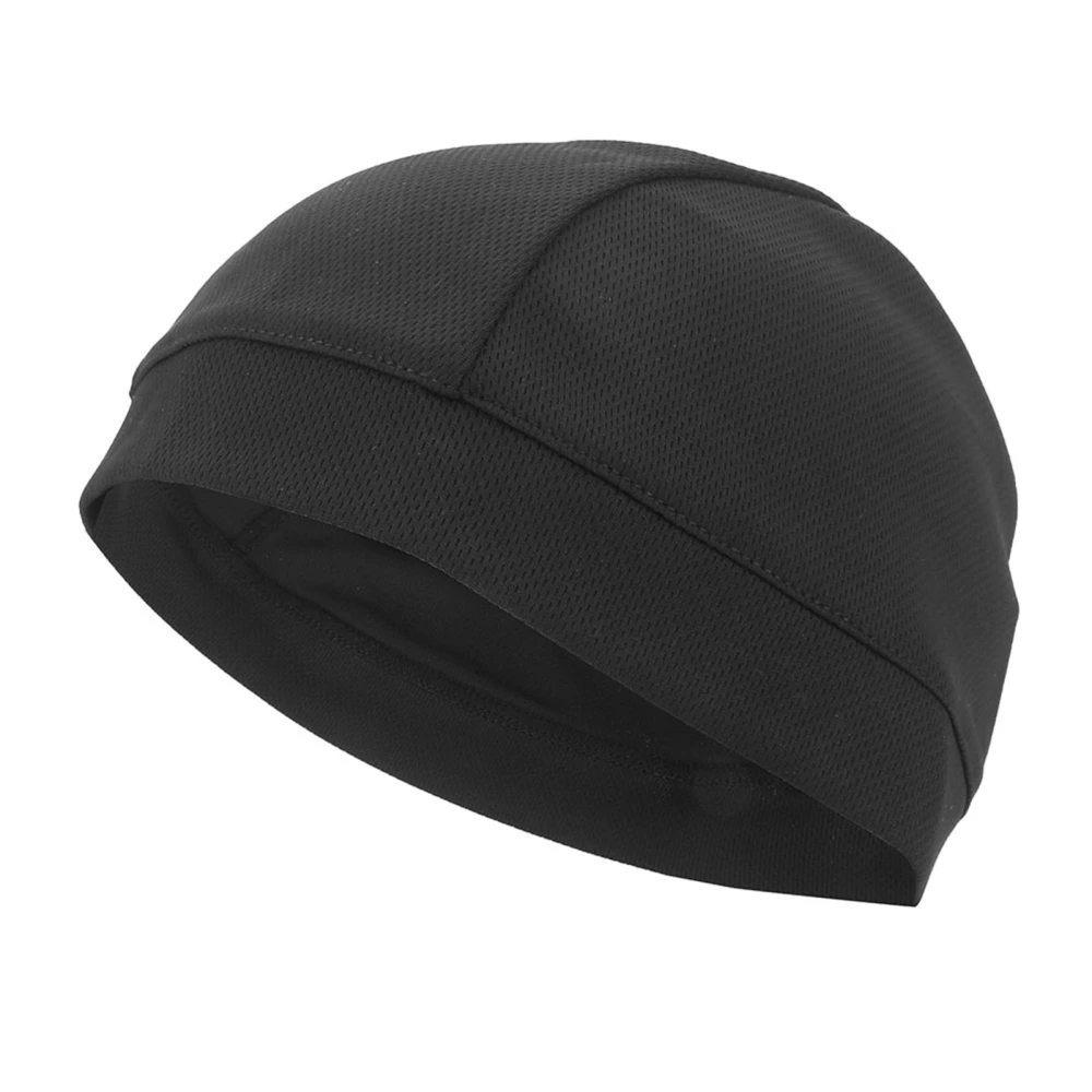 Men Women Under Helmet Liner Cap Outdoor Sport Cycling Bicycle Skull Hat Black