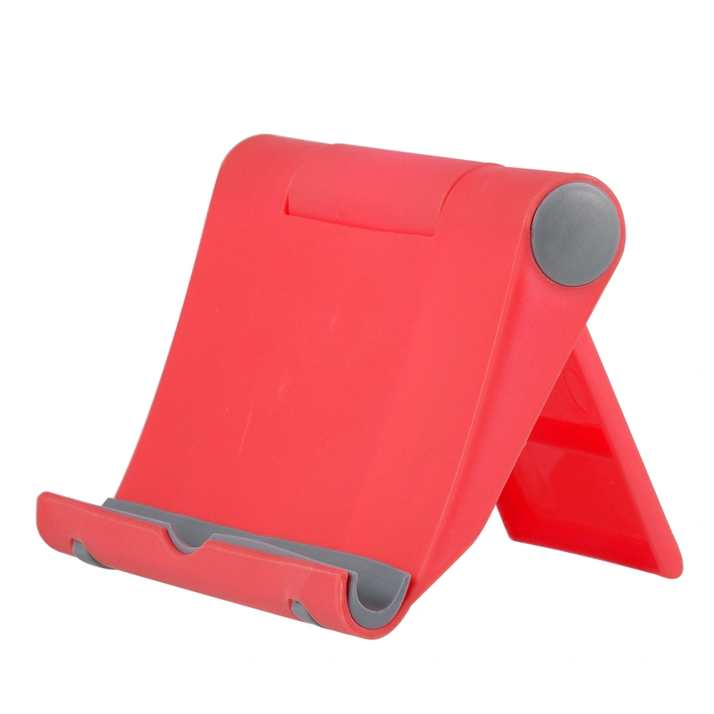 Universal Portable Desk Stand Holder Mobile Phone Support Bracket 270 Degrees Rotation Red