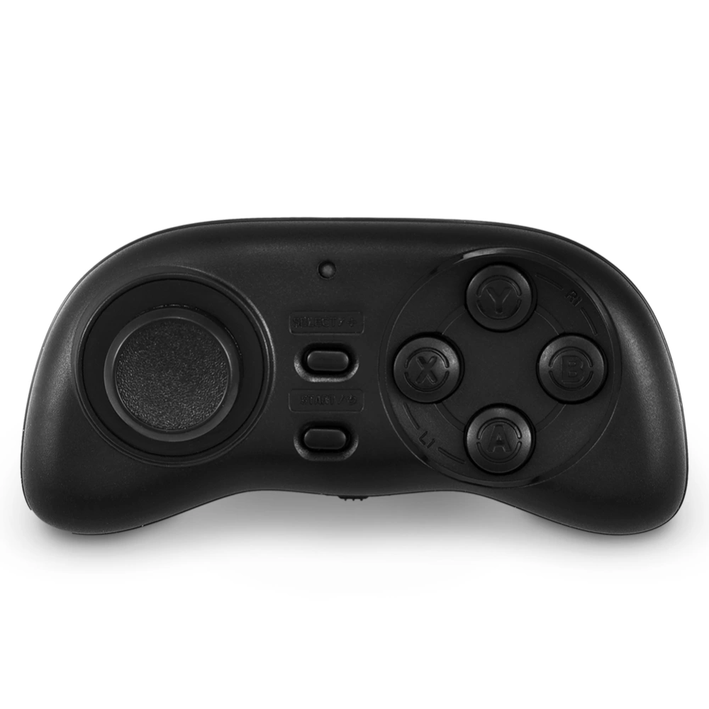 Portable Wireless Bluetooth Game Controller Mini Gamepad Joystick Handle Remote Shutter Black