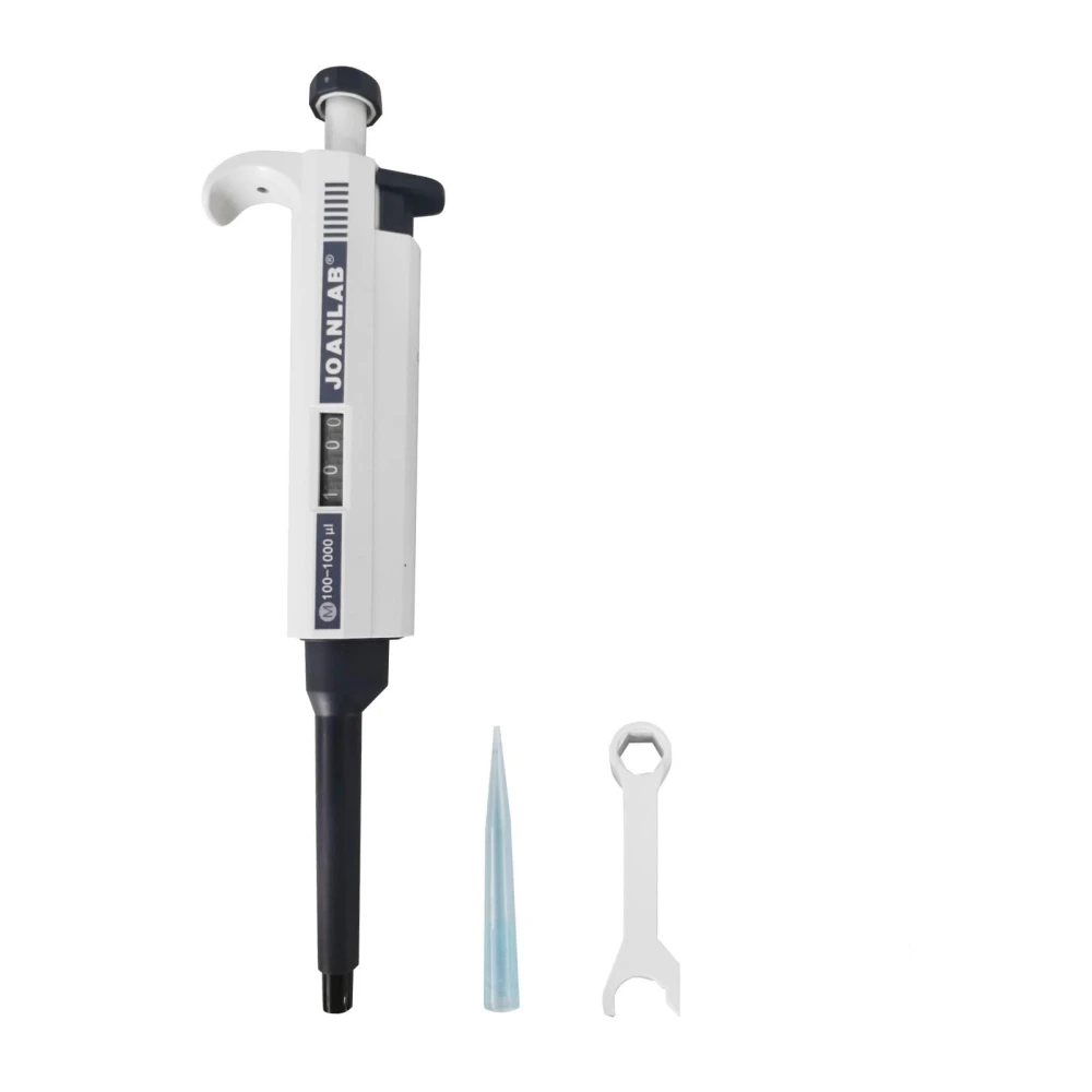 1pc Single-channel Manual Adjustable Pipette Pipettor Pipet Laboratory Tool 100~1000ul