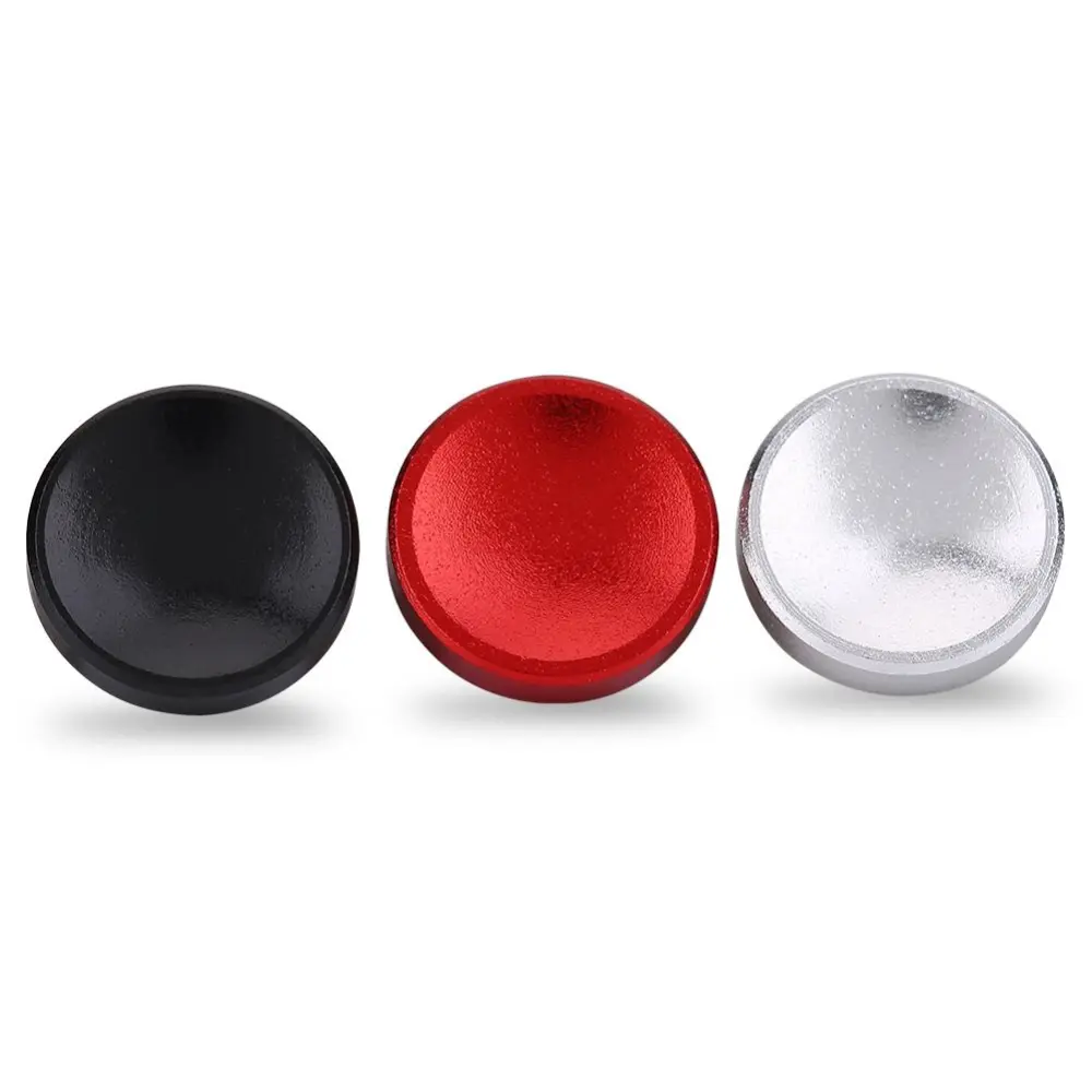 3pcs Universal Aluminium Alloy Camera Shutter Release Buttons with Concave Surface