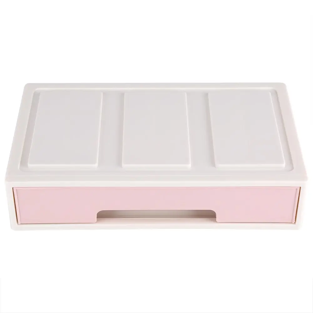 Colorful Desktop Storage Box with  Drawers Jewelry Holder Cabinets Decor A#