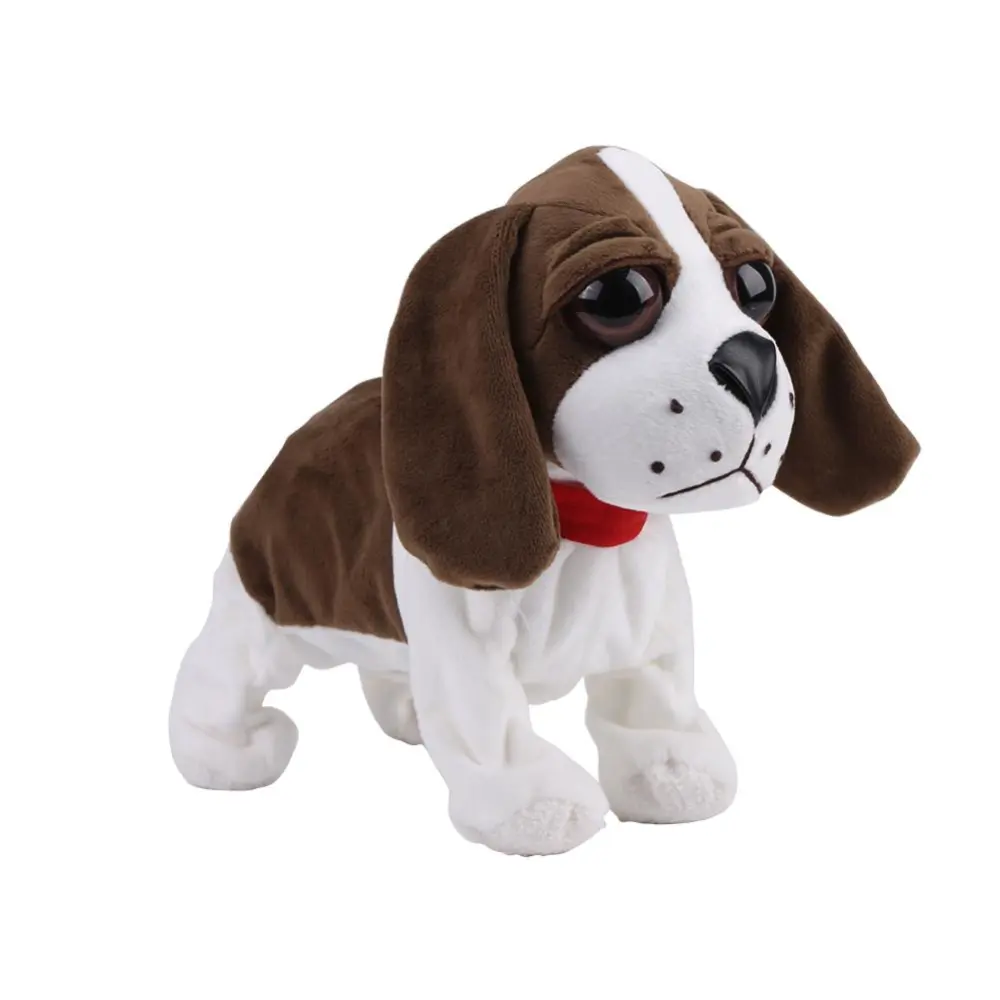 Lovely Plush Electronic Dog Pets Sound Control Kids Interactive Toy Christmas Gift #3