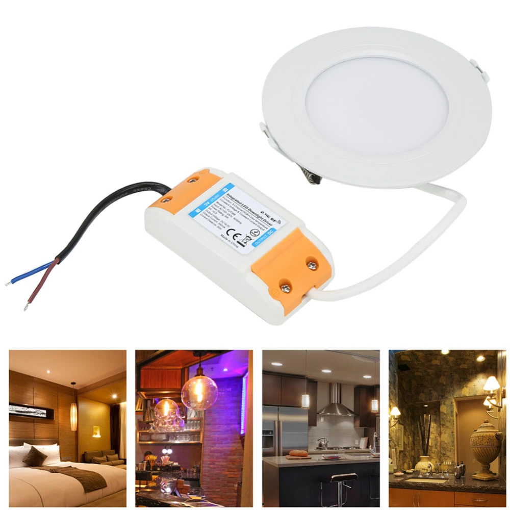 Milight 2.4G Wireless 6W RGB+CCT LED Downlight Dimmable Remote Controllable