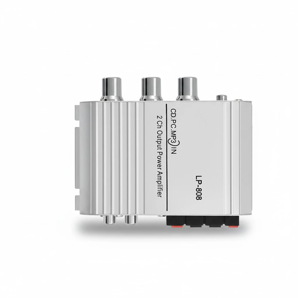 Mini 20W 2 Channel HiFi Stereo Bass Auto Car Home Audio Power Amplifier Digital Amp