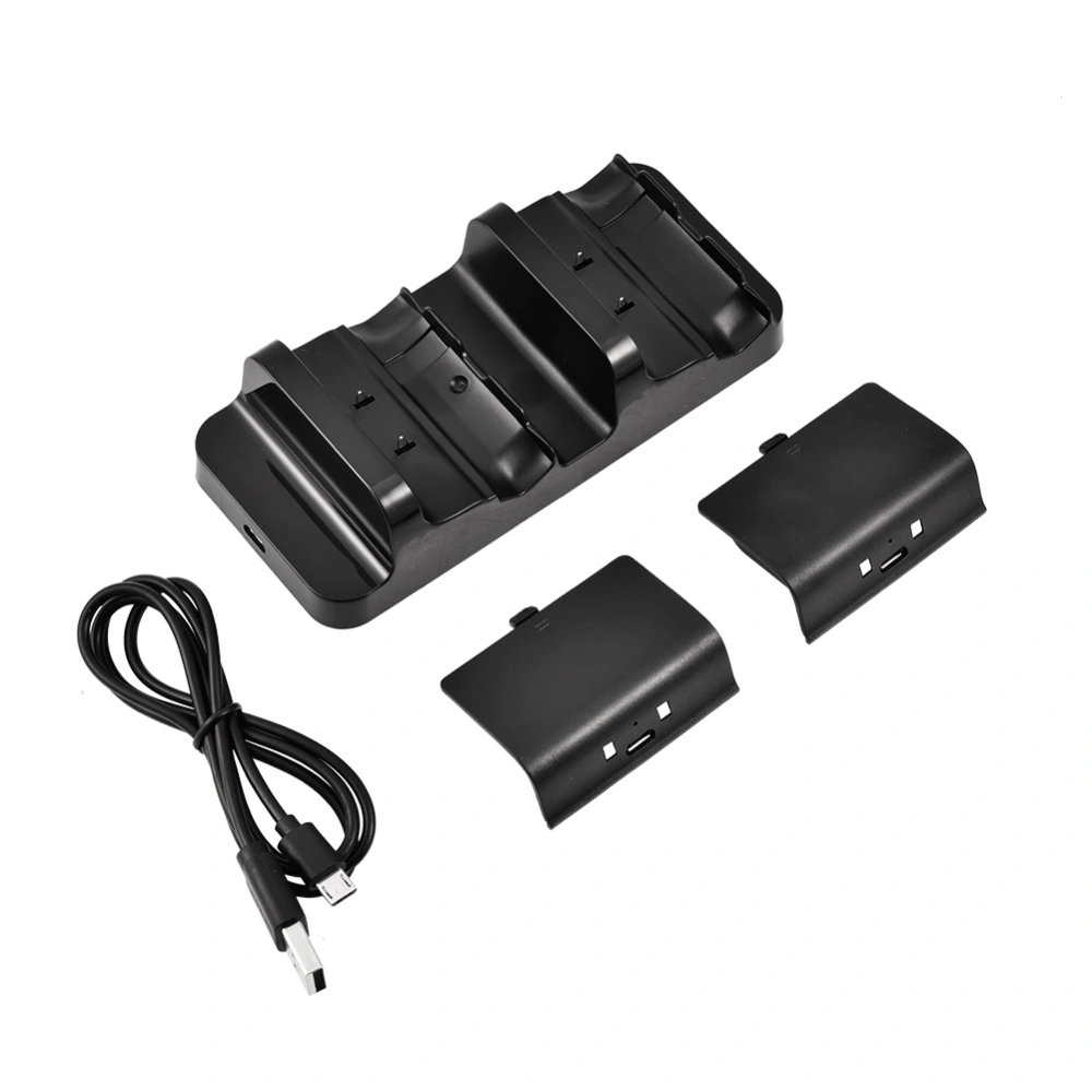 Dual Charging Dock w/ 2 Battery Pack for XBOX ONE Slim Wireless Gamepad Controller