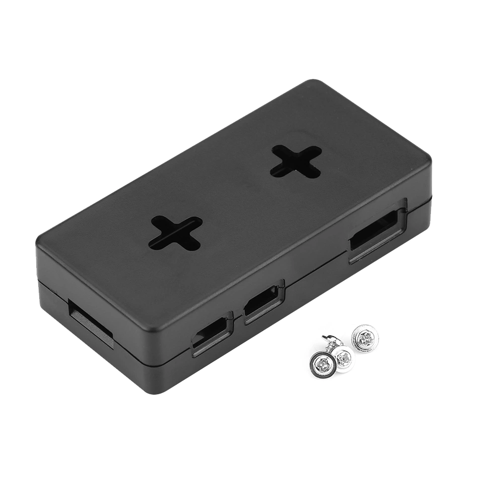 ABS Plastic Enclosure Protective Case Cover Shell for Raspberry Pi Zero W / 1.3 (Black)