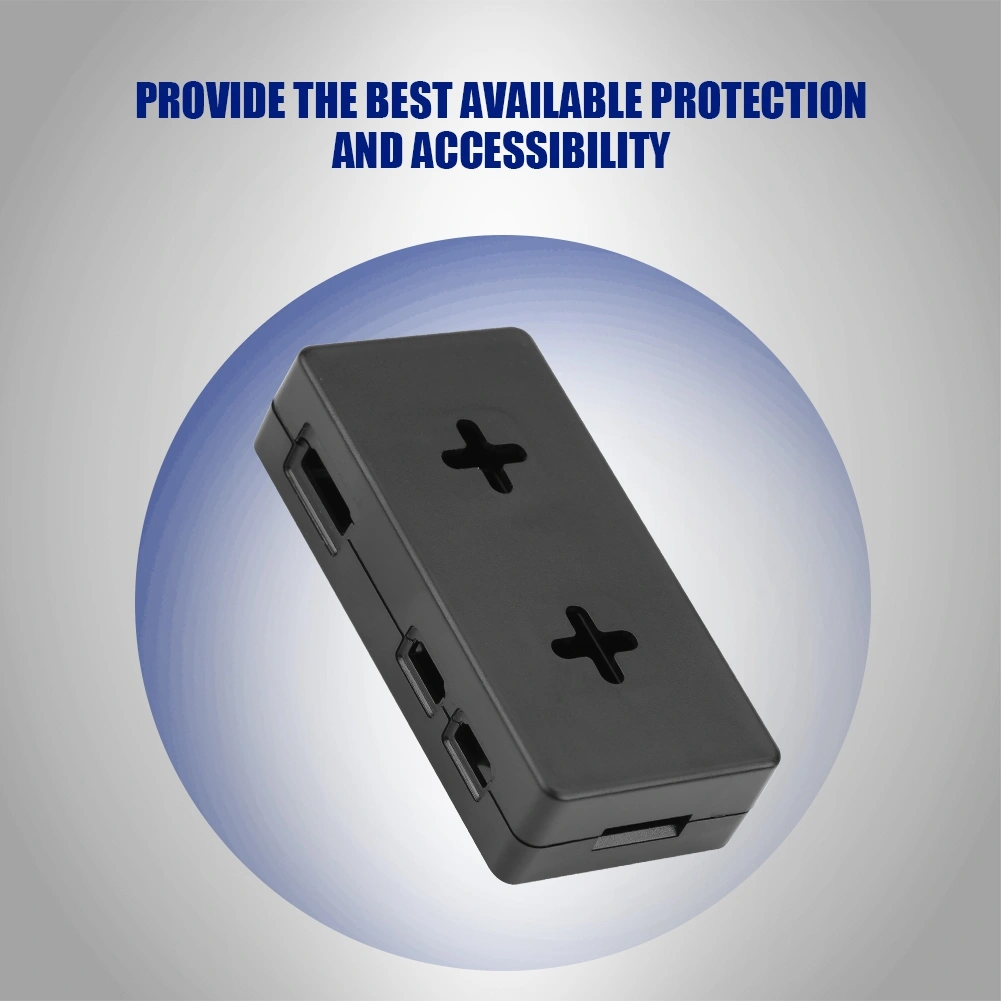ABS Plastic Enclosure Protective Case Cover Shell for Raspberry Pi Zero W / 1.3 (Black)