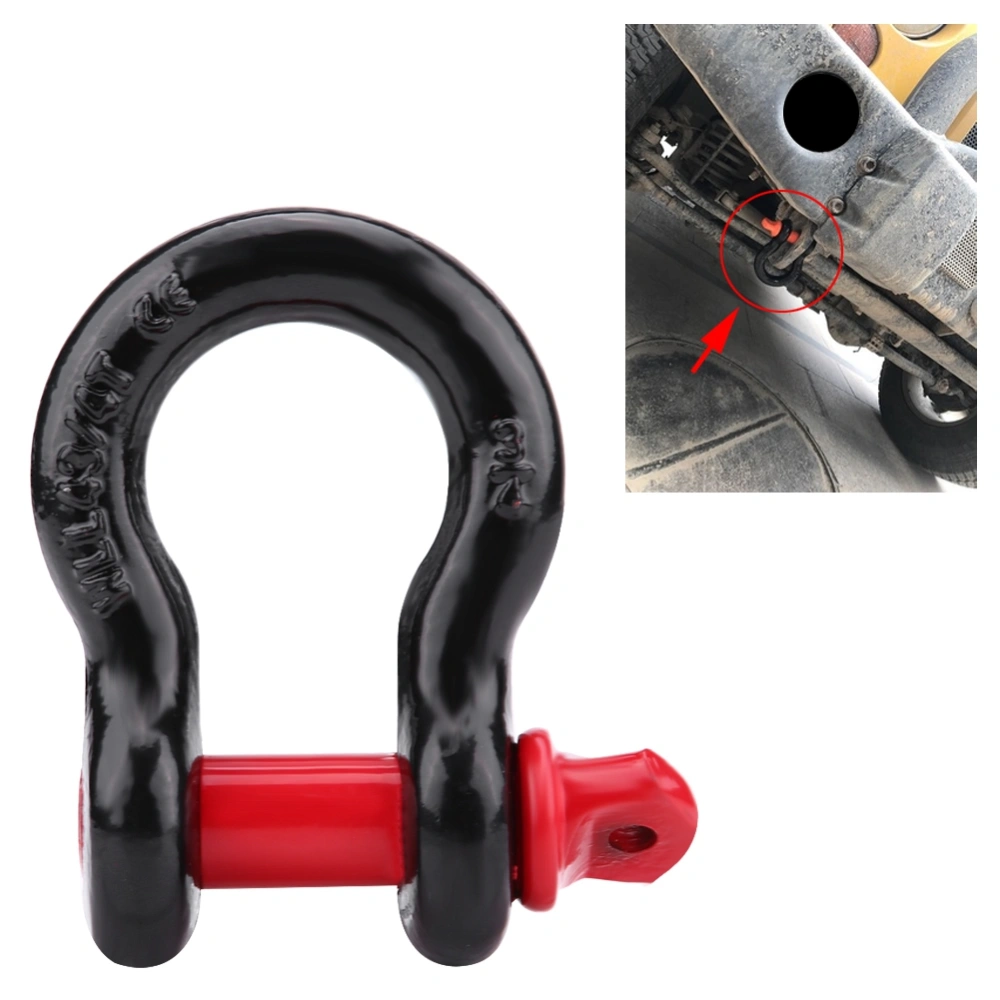 Heavy Duty Galvanized Shackles D Ring 4.75T 10,000lbs Capacity for Vehicle Recovery Towing