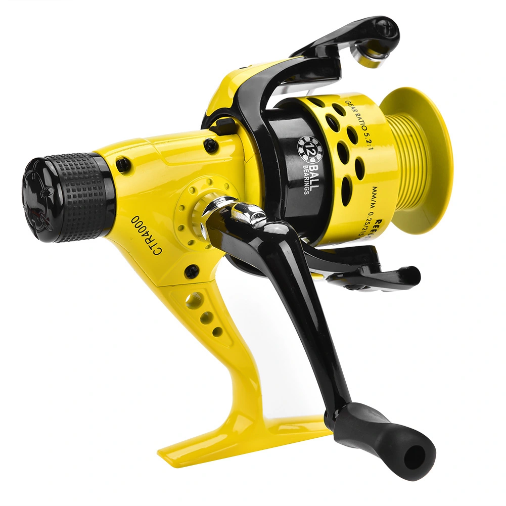 Salt Freshwater Metal Heavy Duty Lightweight Spinning Fishing Reel Tackle Accessory (4000)
