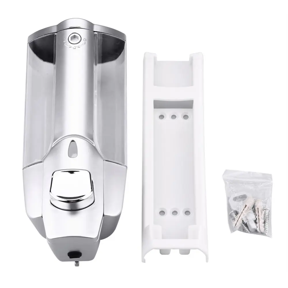 350ml/2*350ml Bathroom Wall Mounted Soap Shampoo Sanitizer Dispenser Lotion Liquid Pump 350ml