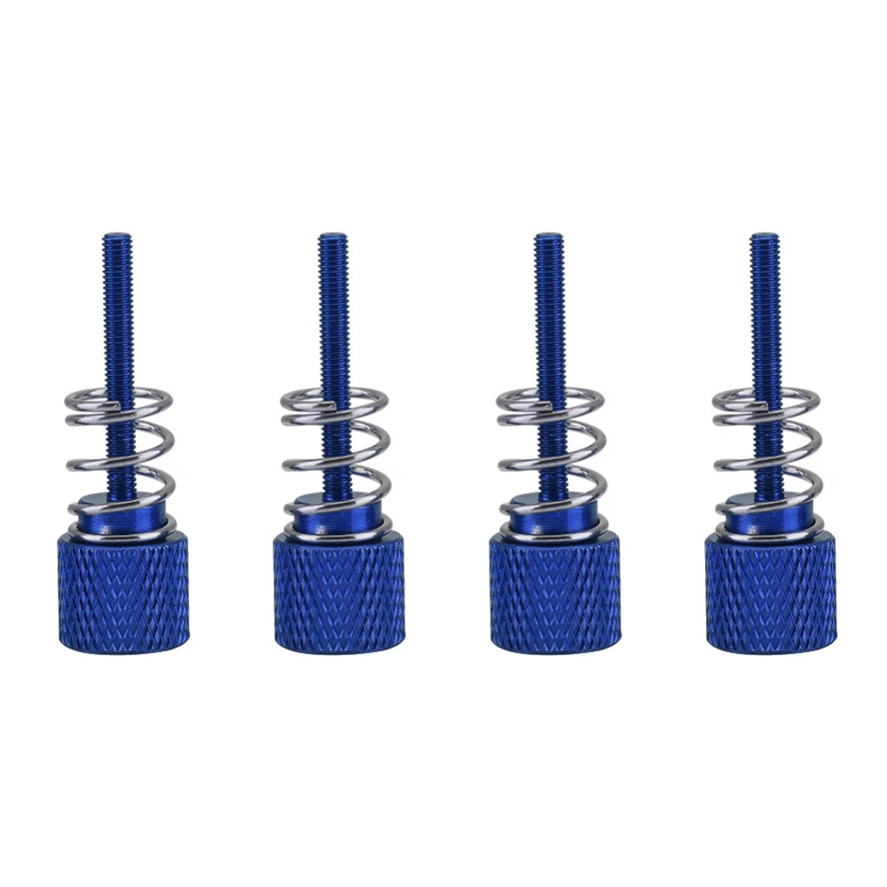 4pcs Aluminum M3 Installation Screws for CPU Water Cooling Block for Intel 1150 1151 1155 Blue