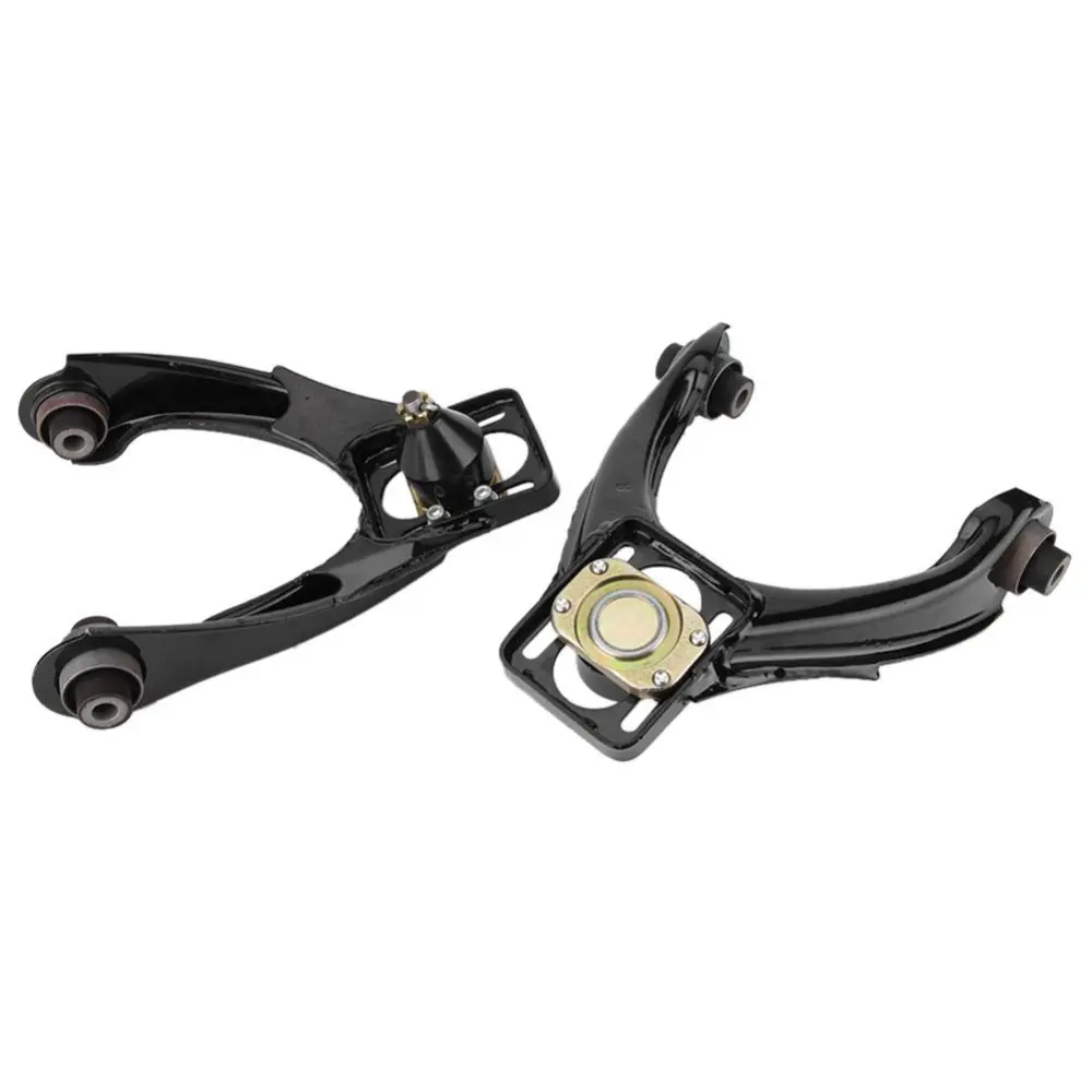 Pair of Racing Adjustable Front Upper Control Arm Camber Kit Black for Honda Civic EK 1996-2000