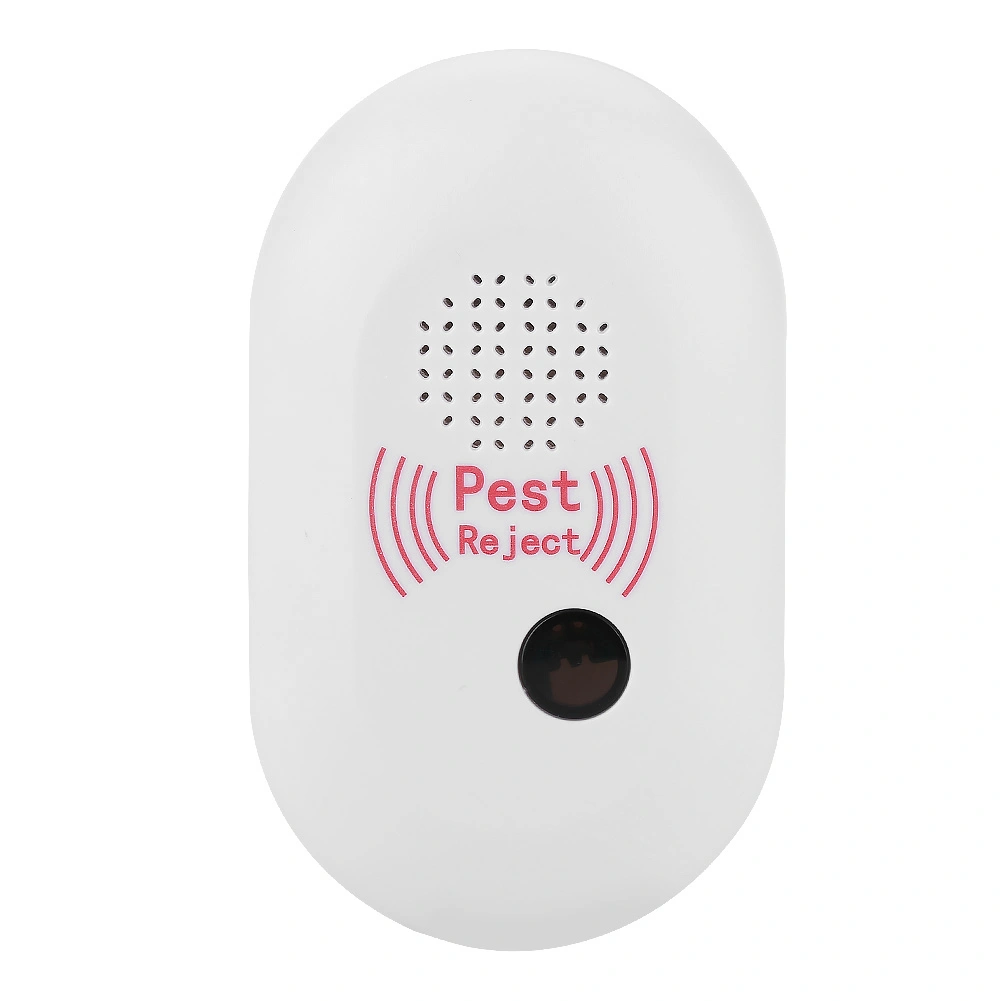 Electronic Ultrasonic Pest Mosquito Bug Mouse Repeller Repellent for Indoor Bedroom (US Plug)