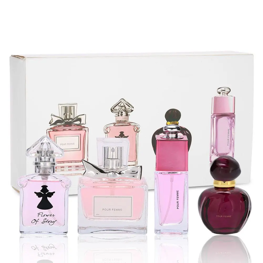 1Set Female Original Perfume Atomizer Perfume Bottle Lady Flower Fragrance Gift Box