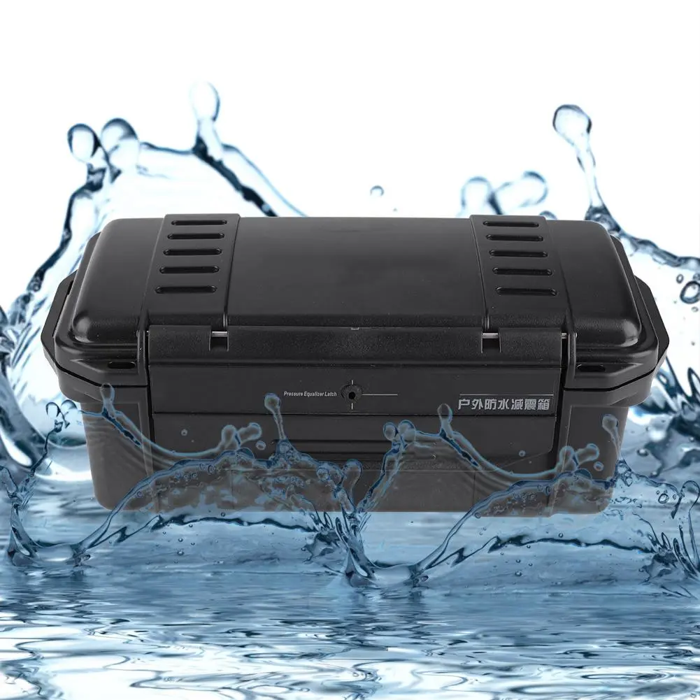Outdoor Shockproof and Pressure-proof Waterproof Sealed Box Survival Storage Case (C)