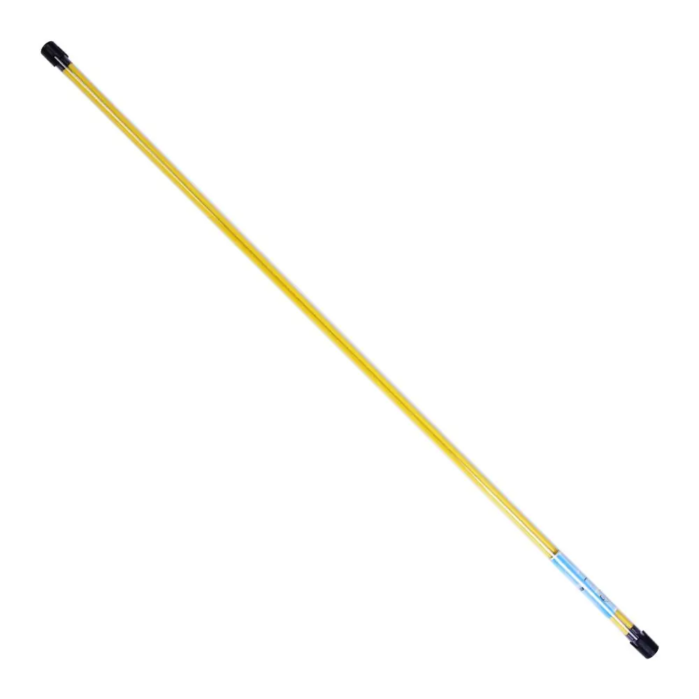 1 Pair Practice Exercice Rods Training Aid Golf Indicator Alignment Sticks (Yellow)