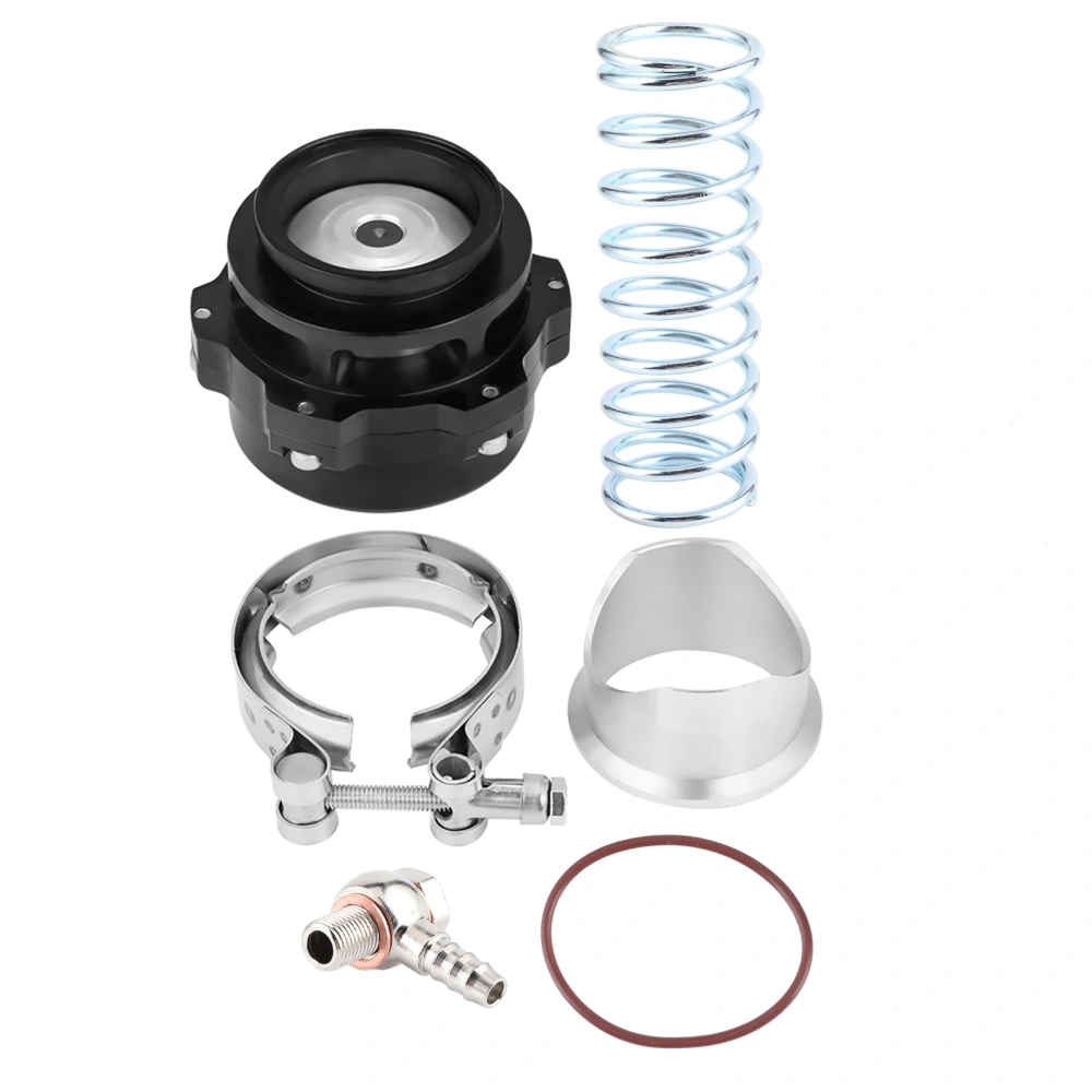 Aluminum Alloy Universal 50mm/2inch Car Turbo Blow Off Valve BOV Kit with Adapter Spring