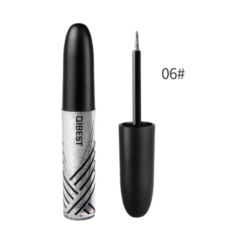 Glitter Eyeline Liquid Metallic Eye Makeup Shining Eyeliner Cosmetic 06#