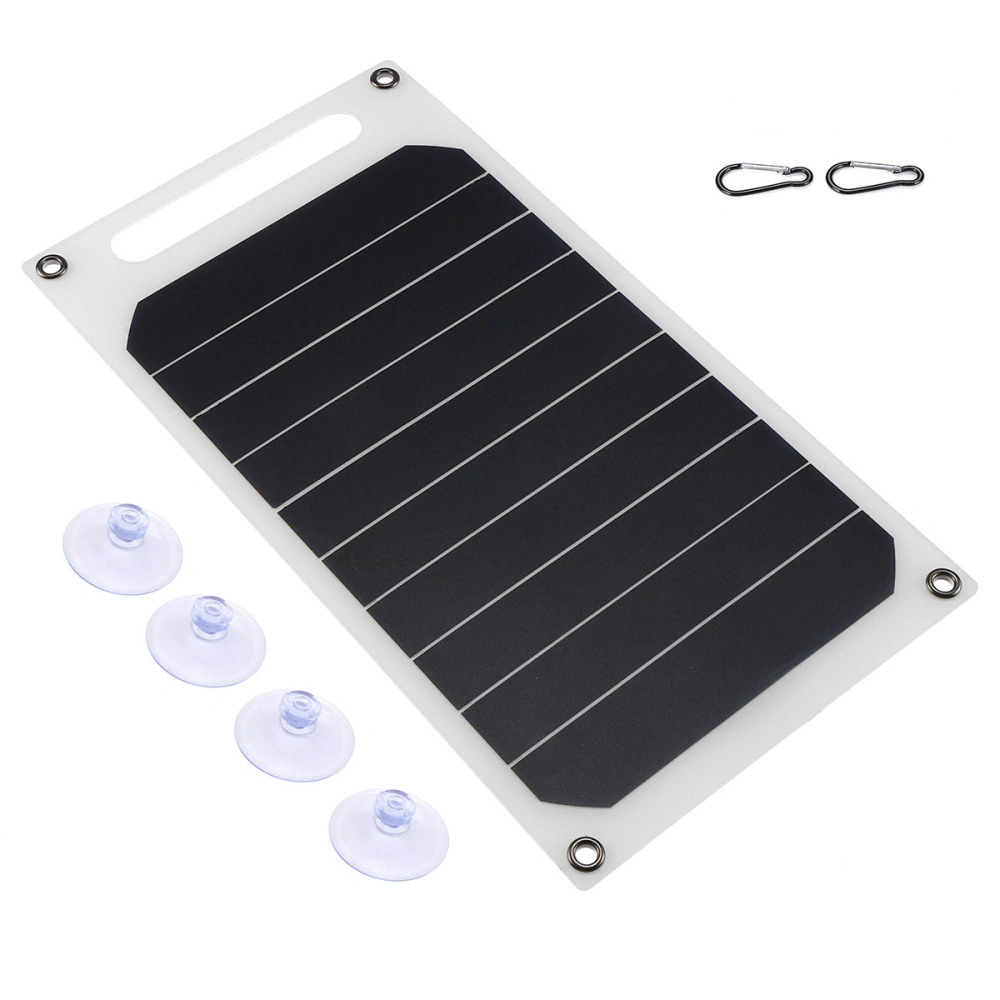 Portable 10W Outdoor IP64 Waterproof Solar Panel Mobile Power Charger 5V USB Output