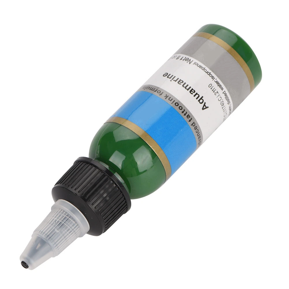 30ml Body Paint Semi-permanent Eyebrow Permanent Makeup Tattoo Ink (Aquamarine)