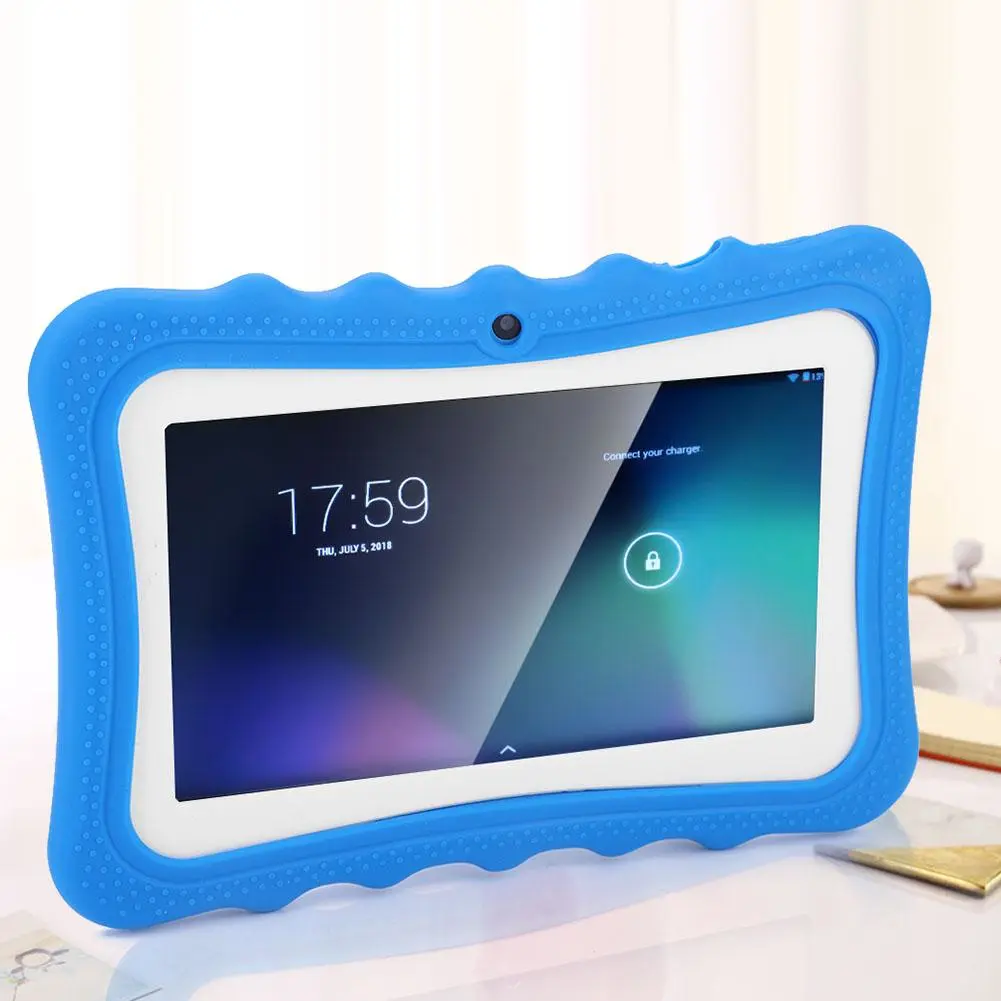 7in Touch Screen Kids Tablet PC Eyes Protection WiFi Learning Tablet for Kids - EU Plug
