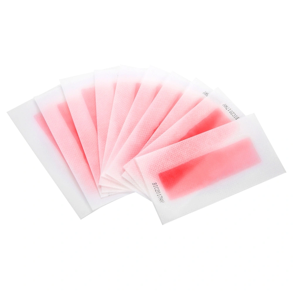 10 Sheets/ Bag Arm Leg Armpit Fast Hair Removal Strips Depilatory Waxing Paper 03