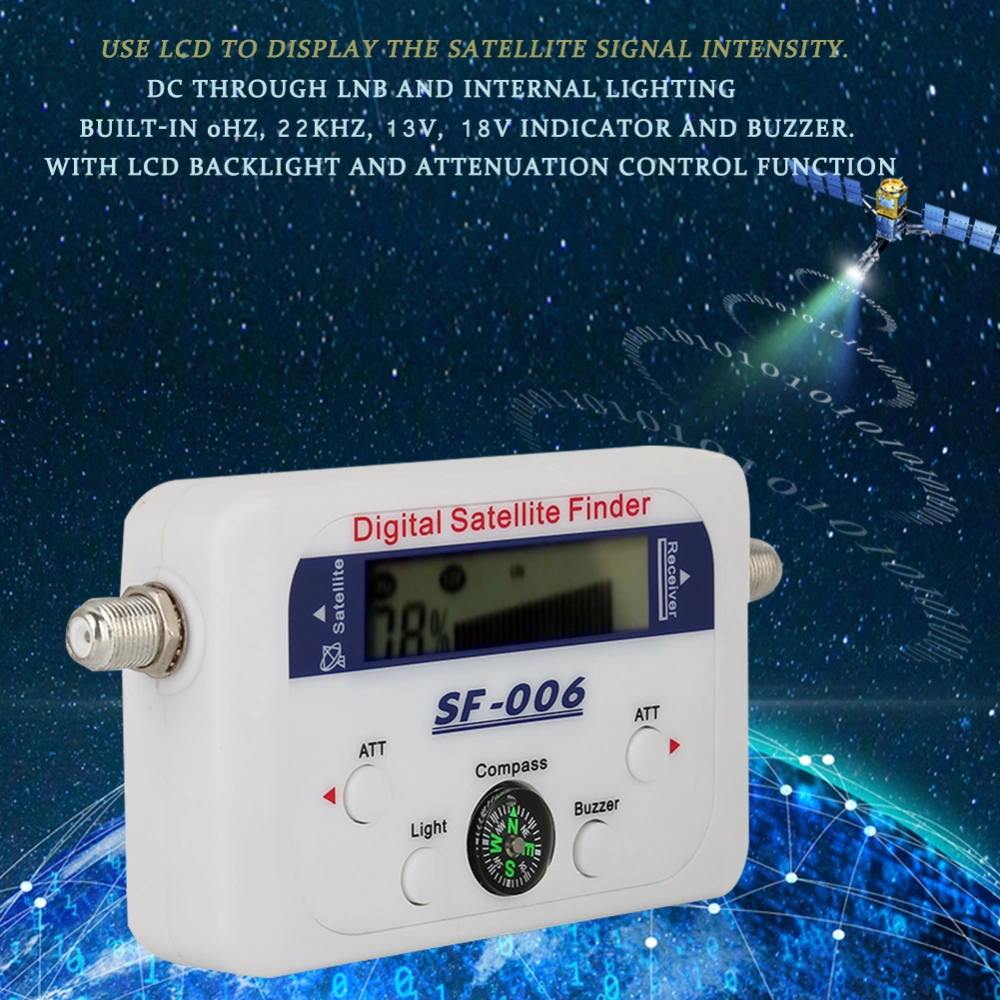 LCD Digital Satellite Finder SF-9506 Digital Satellite Signal Finder SF-006 Finder Digital