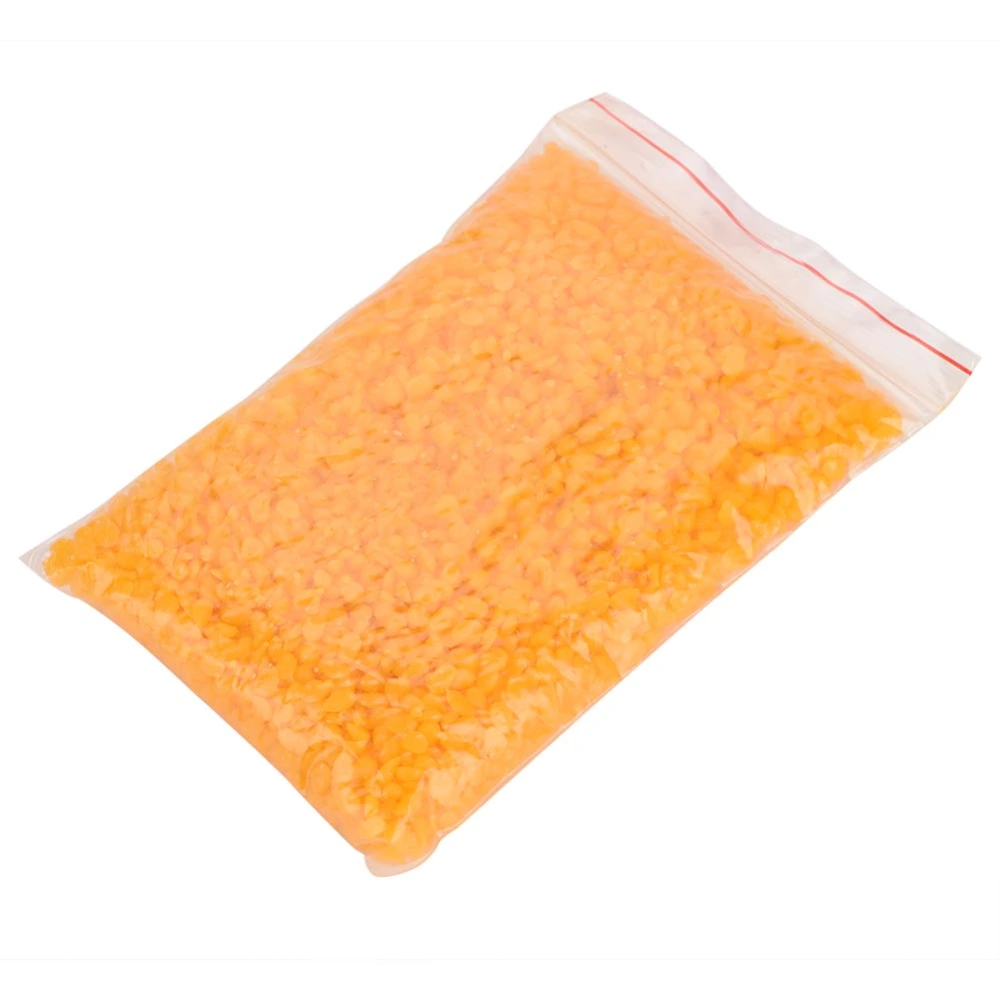 2 Colors Pure Organic Beeswax Pellets Cosmetic Grade Beeswax Beads (Yellow Beeswax 100g)