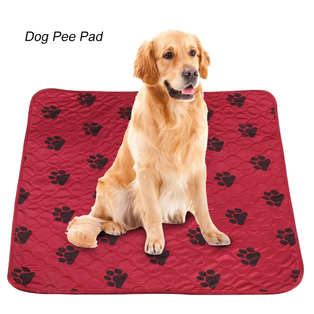 Reusable Waterproof Dog Pee Pad Bed Urine Mat for Pet Dogs Cats M