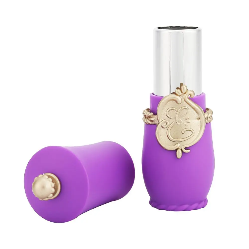 Royal Style DIY Lipstick Empty Container Self-made Lipstick Mold Lip Balm Tubes 1Pc Purple