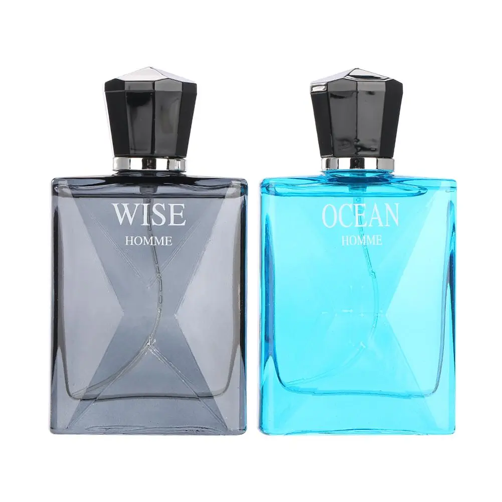 2 x 50ml Bottle Men Cologne Perfume Ocean Aroma Perfumer Mature Gentleman Lasting Fragrance