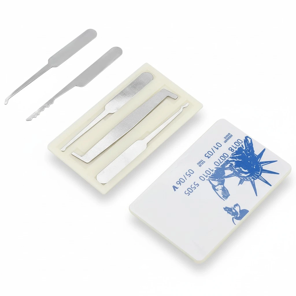 5 PCS Unlocking Training Tool Lock Padlock Opener Set Kit
