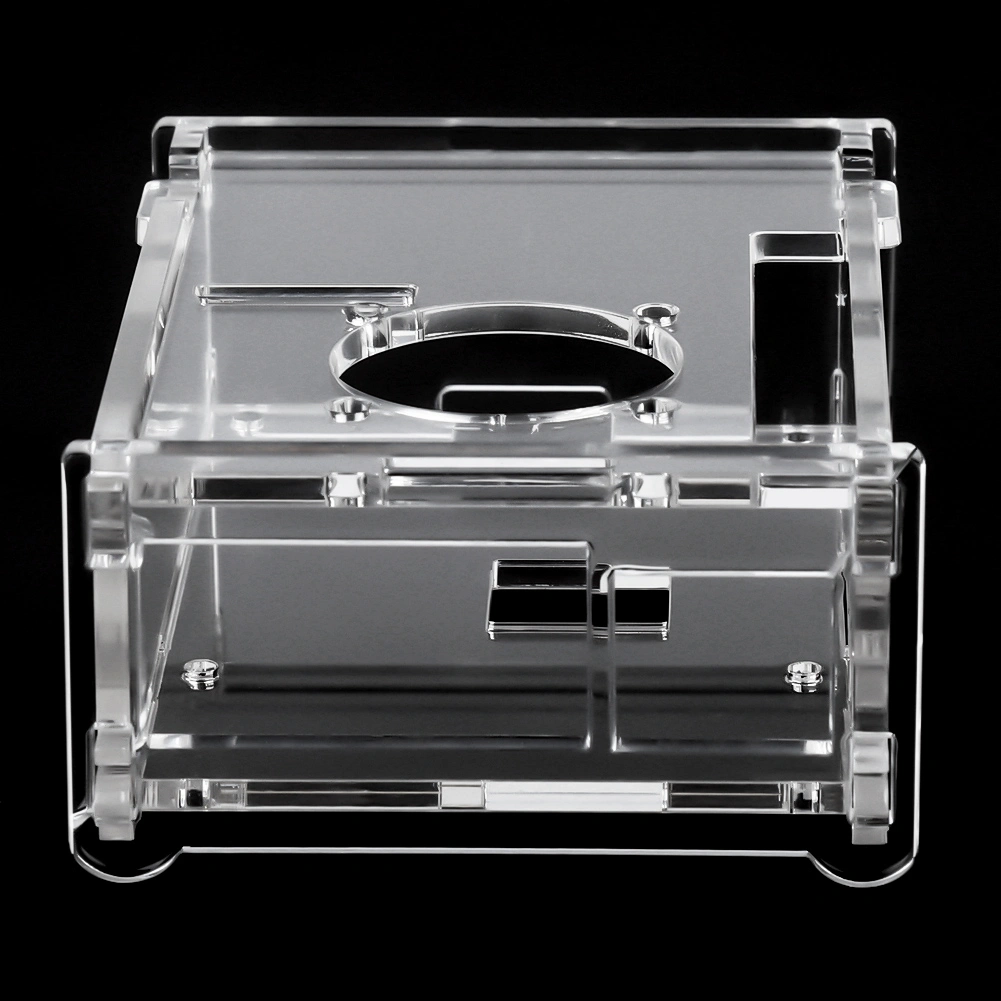 Fast Heat Dissipation Transparent Enclosure Box Heat Sink Cooling Fan for Raspberry Pi