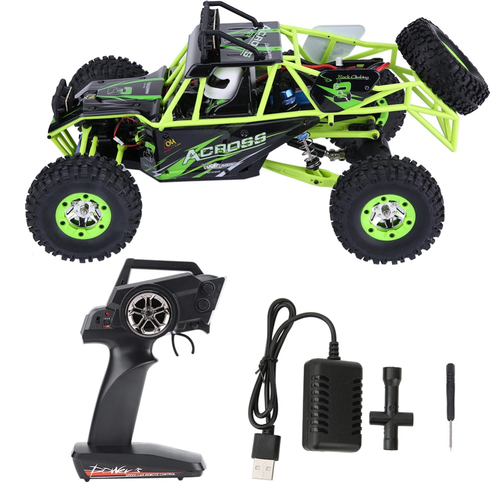 Wltoys 12428 Upgrade Version 4WD 2.4GHz 1/12 Scale Electric RC Crawler Car EU 100-240V