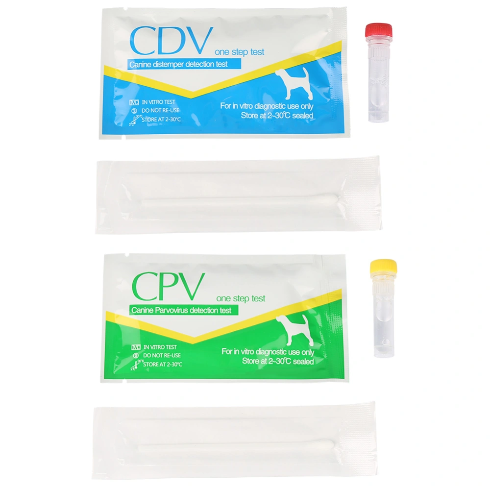 Dog CDV Canine Distemper Virus / CPV Canine Parvovirus Test Strip Pet Supply Health Care