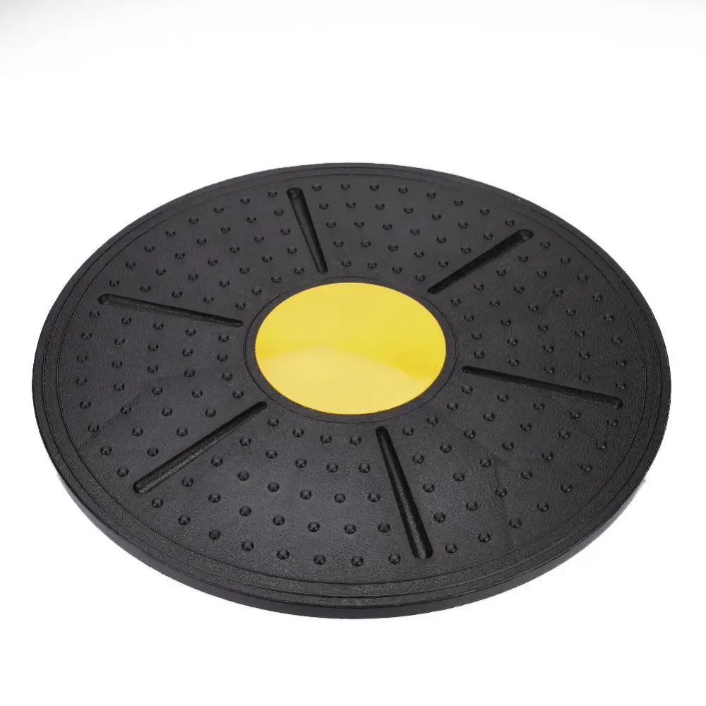 Wobble Balance Board Stability Disc Yoga Training Fitness Exercise (Yellow)