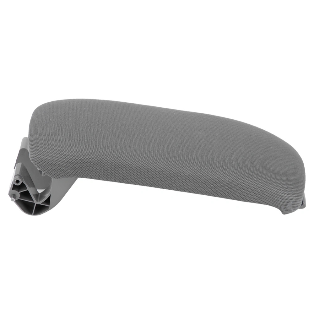 Microfiber Leather Armrest Center Console Lid Cover for Audi A3 8P 03-12 8P0864245P8E1 Gray