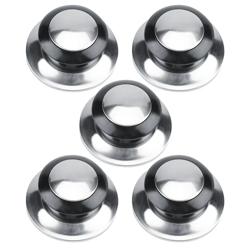 5Pcs Heat-Resistant Pot Pan Lids Knob Lifting Handle Home Kitchen Cookware Replacement Parts