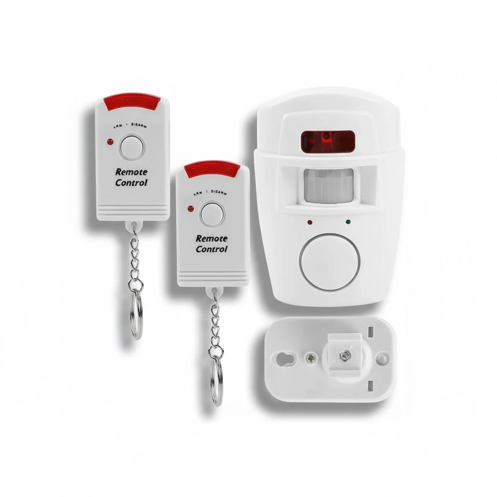 Wireless Intelligent 2 In 1 PIR Motion Detector Security Alert Alarm System