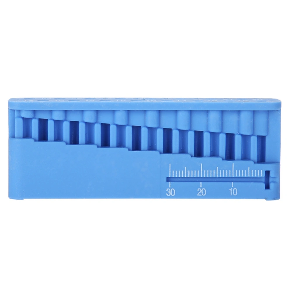 Dental Block Files Measuring Tools Endodontic Ruler Test Board