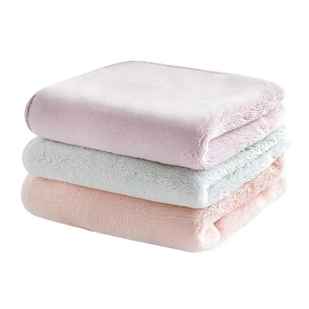 Kitchen Hanging Hand Towel Super Absorbent Coral fleece Soft Cleaning Dish Wipe
