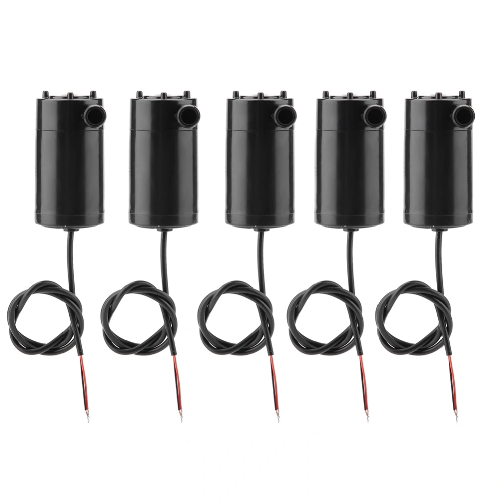 5 pcs/set DC 3V -5V Mini Water Pump Submersible for Fish Tank Fountain Aquarium