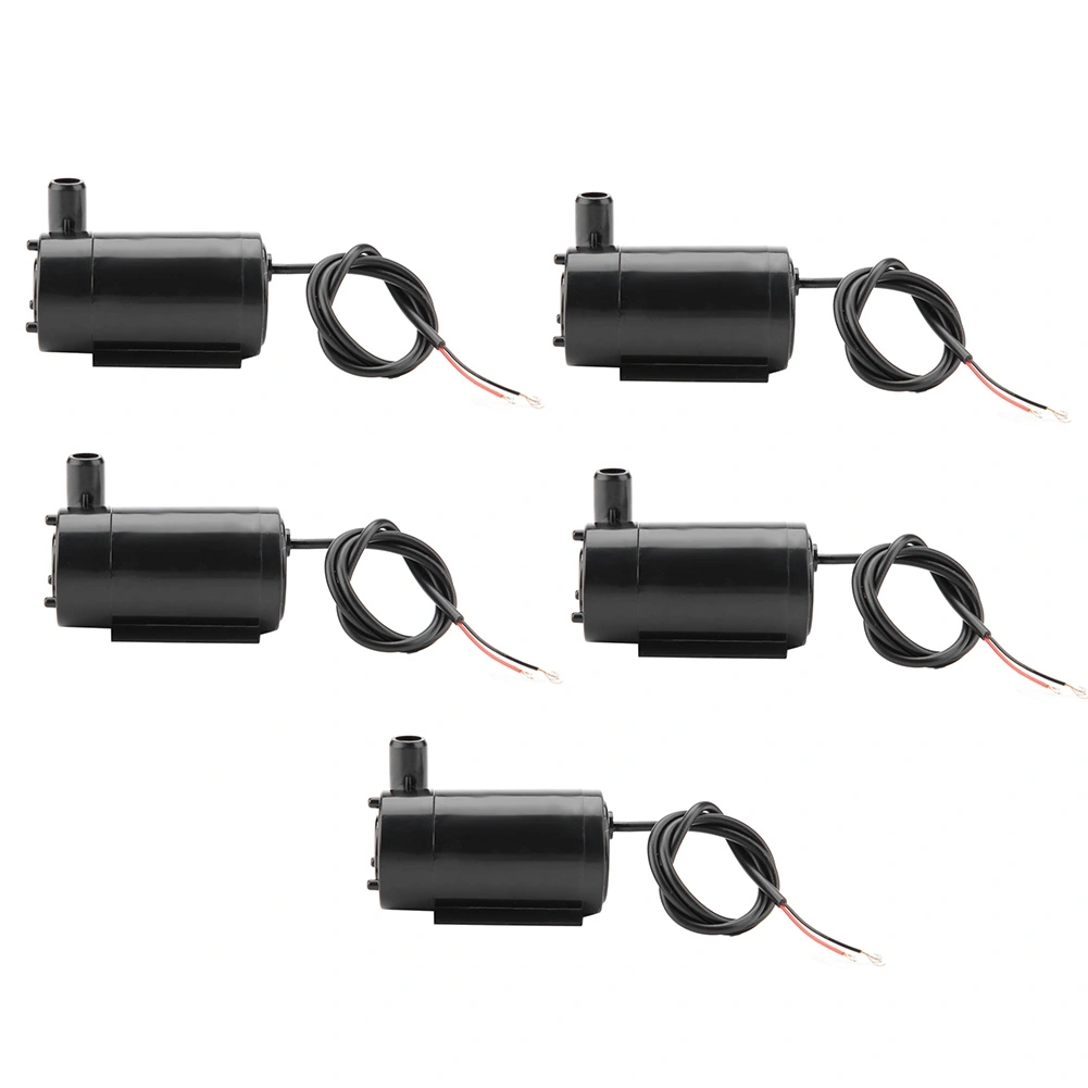 5 pcs/set DC 3V -5V Mini Water Pump Submersible for Fish Tank Fountain Aquarium