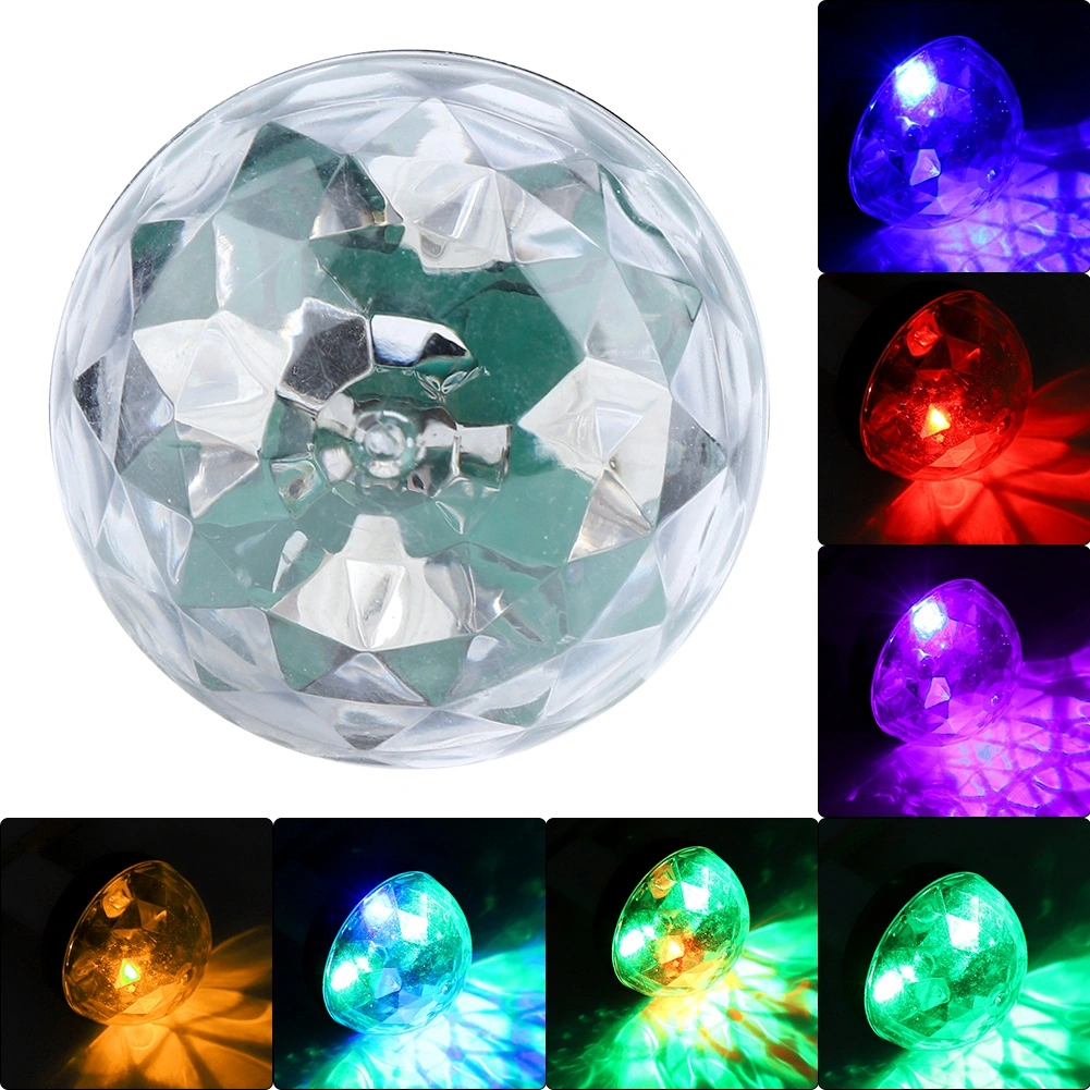 4W RGBW Mini USB Disco Light Cellphone Portable Crystal Magic Ball Lamp (for Android)